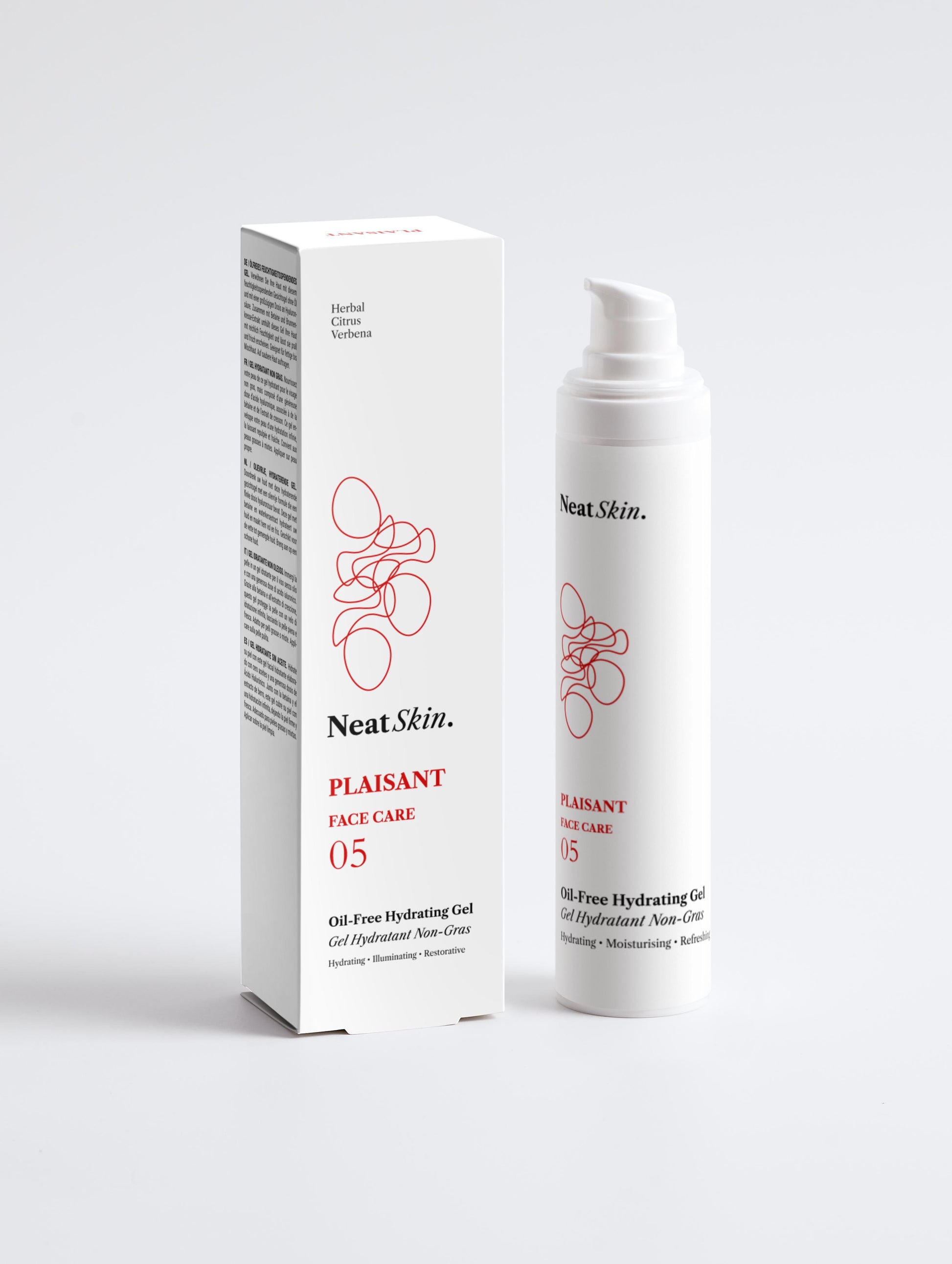 Oil-Free Hydrating Gel, PLAISANT - the neat skin company